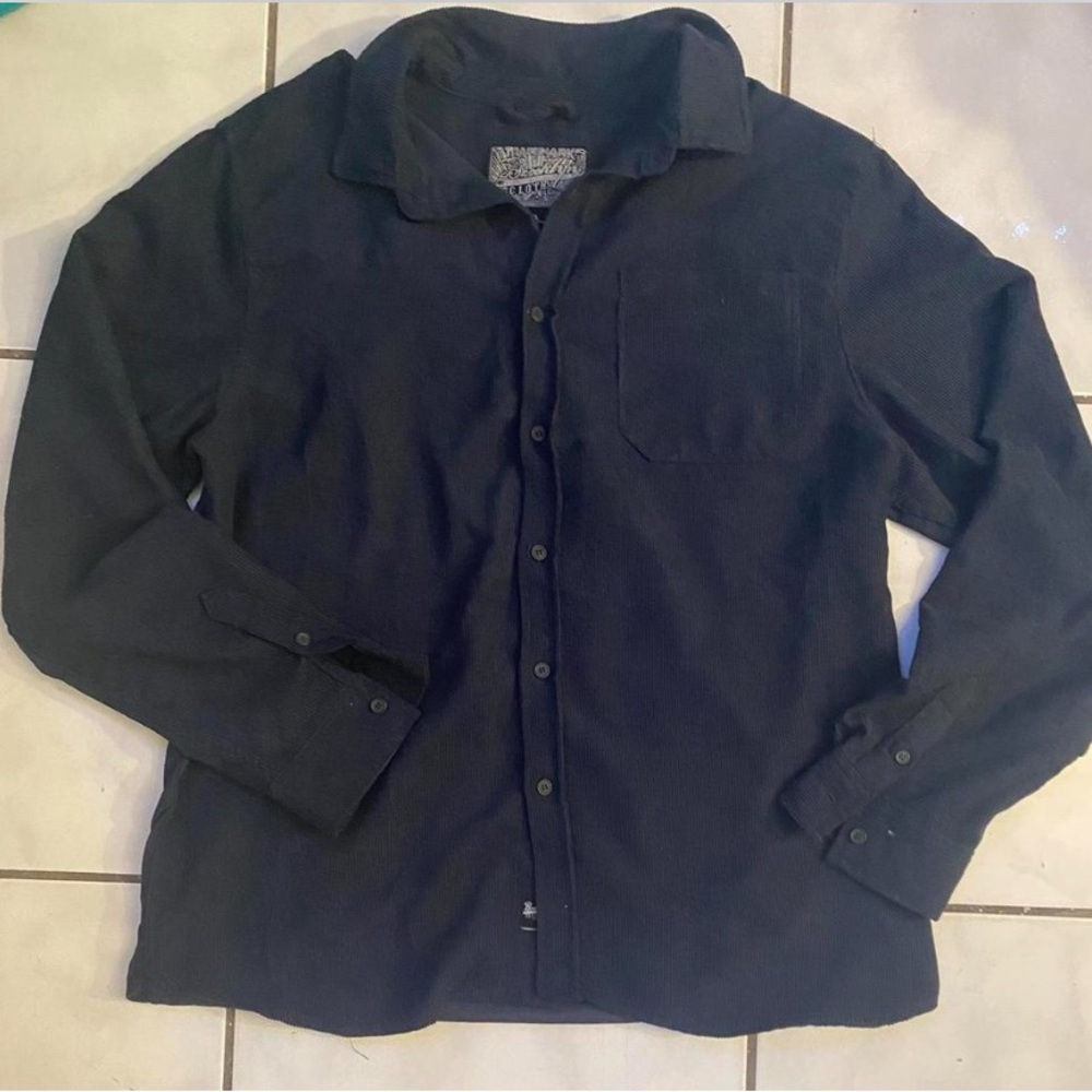Men's Black Corduroy Jacket